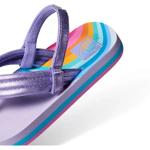 imageREEF Little Ahi UnisexChild Beach Flip Flop Soft Cushion Footbed Water Friendly BackstrapCandyland