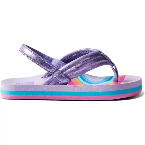 imageREEF Little Ahi UnisexChild Beach Flip Flop Soft Cushion Footbed Water Friendly BackstrapCandyland