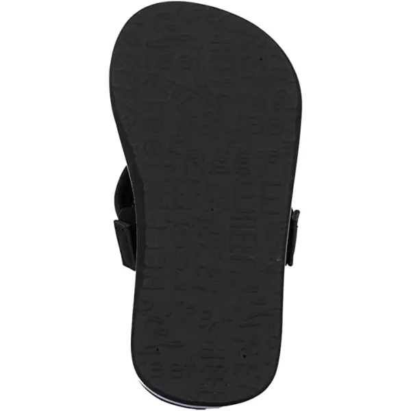 imageREEF Little Ahi UnisexChild Beach Flip Flop Soft Cushion Footbed Water Friendly BackstrapPalm Fronds