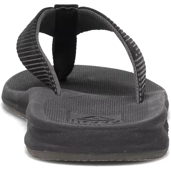 imageREEF Mens Phantom Ii FlipFlopBlackBlack