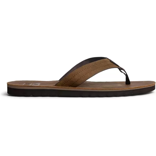 imageREEF Mens Voyage Le FlipFlopDark Brown