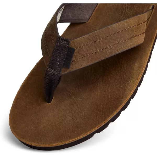 imageREEF Mens Voyage Le FlipFlopDark Brown