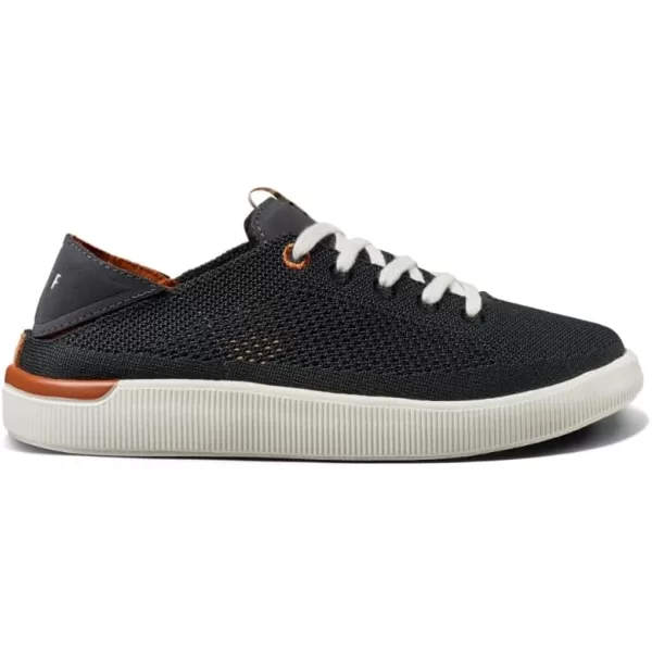 imageREEF Neptune Womens Shoe Lightweight ampamp Breathable Stretch Knit Upper Soft Cushion FootbedCharcoal
