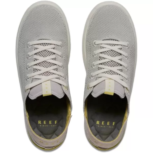 imageREEF Neptune Womens Shoe Lightweight ampamp Breathable Stretch Knit Upper Soft Cushion FootbedFog