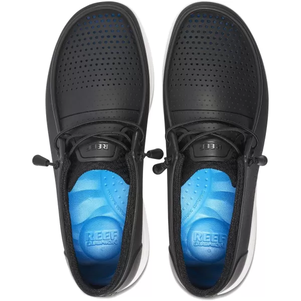 imageREEF Water Coast Mens Shoe Water Friendly Soft Footbed Breathable Non Marking OutsoleBlack