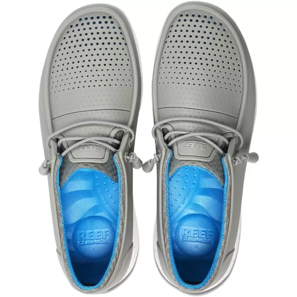 imageREEF Water Coast Mens Shoe Water Friendly Soft Footbed Breathable Non Marking OutsoleGrey