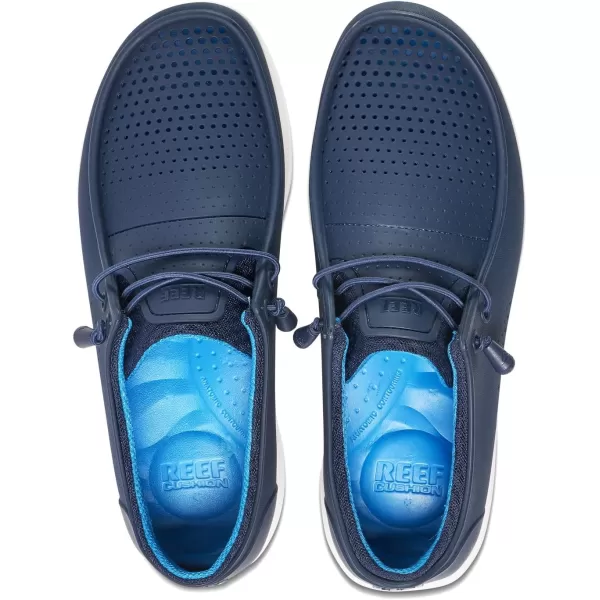 imageREEF Water Coast Mens Shoe Water Friendly Soft Footbed Breathable Non Marking OutsoleNavy