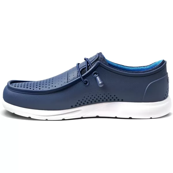 imageREEF Water Coast Mens Shoe Water Friendly Soft Footbed Breathable Non Marking OutsoleNavy