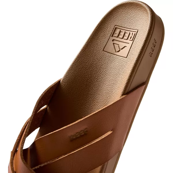 imageREEF Womens Cushion Spring Bloom Slide SandalNatural