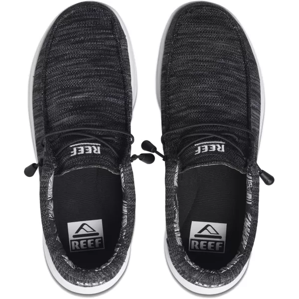 imageReef Mens Cushion Coast Mesh SneakerBlackGreyWhite