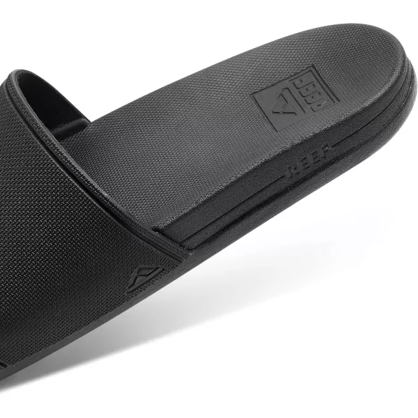 imageReef Mens Cushion Slide Sport SandalBlack