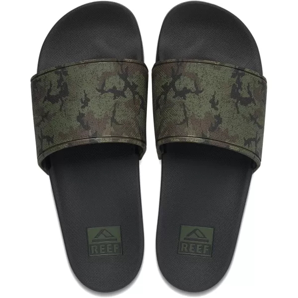 imageReef Mens Cushion Slide Sport SandalCamo