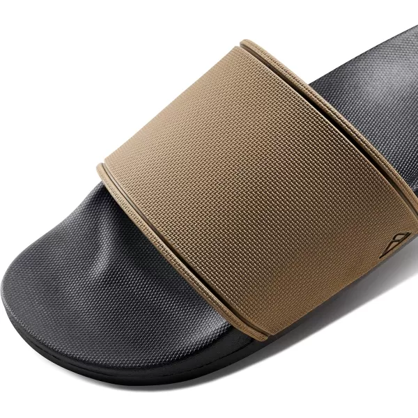 imageReef Mens Cushion Slide Sport SandalFossilGrey