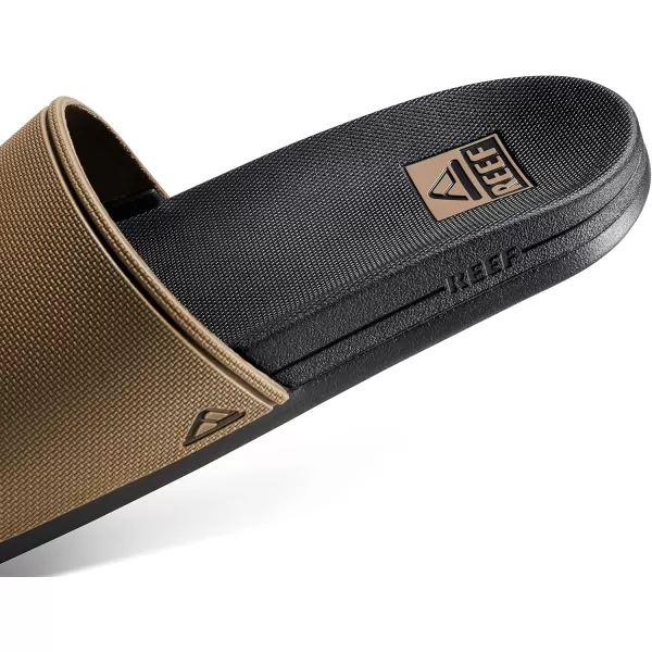 imageReef Mens Cushion Slide Sport SandalFossilGrey