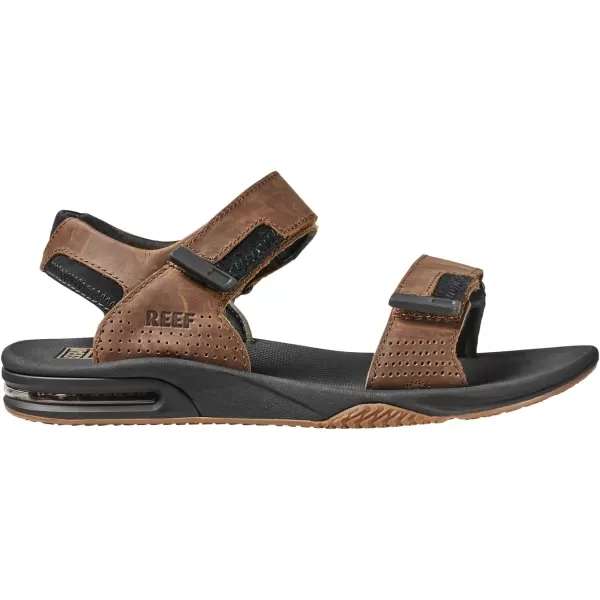 imageReef Mens Fanning Baja Le Sport SandalBlackBrown