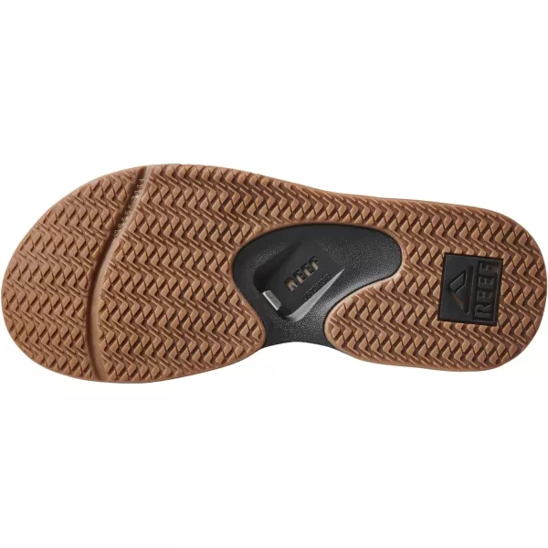 imageReef Mens Fanning Baja Le Sport SandalBlackBrown