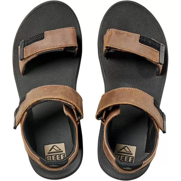 imageReef Mens Fanning Baja Le Sport SandalBlackBrown
