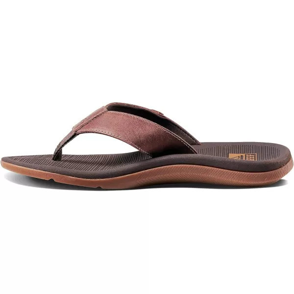 imageReef Mens Santa Ana Le Flip FlopBrown