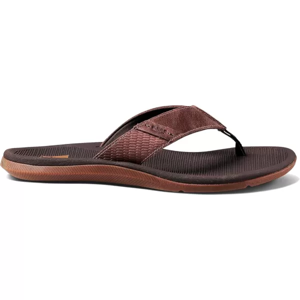 imageReef Mens Santa Ana Le Flip FlopBrown
