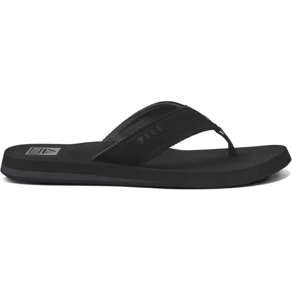 imageReef Mens The Layback SandalBlack