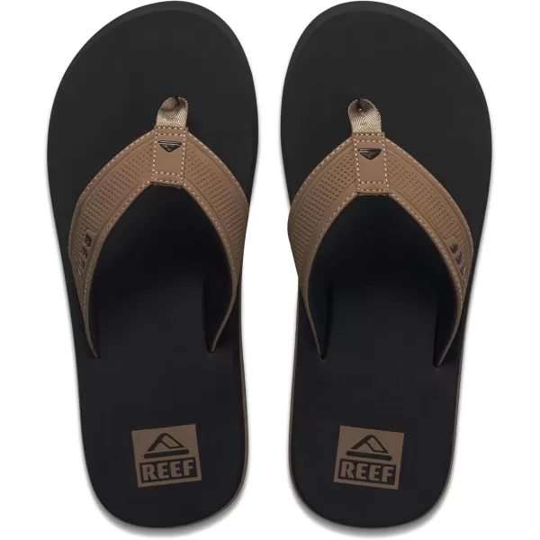 imageReef Mens The Layback SandalBlackTan