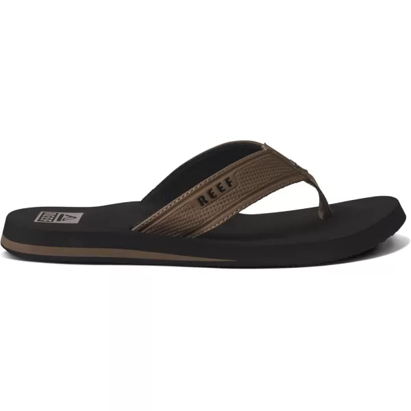 imageReef Mens The Layback SandalBlackTan
