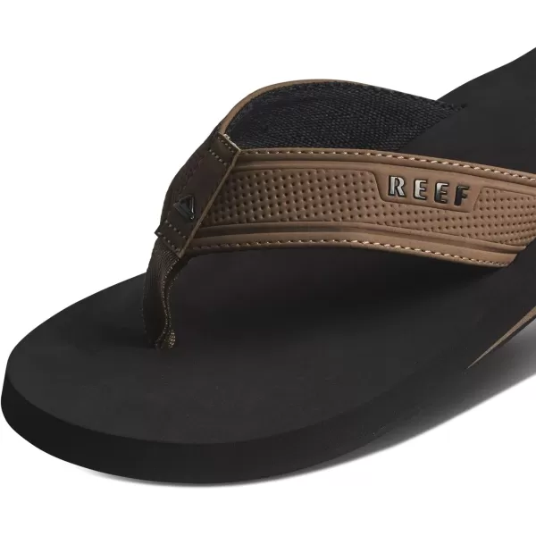 imageReef Mens The Layback SandalBlackTan