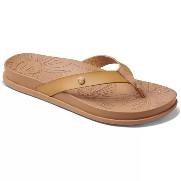 imageReef Womens Cushion Porto Cruz SandalNatural