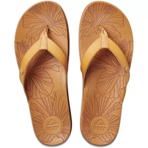 imageReef Womens Cushion Porto Cruz SandalNatural