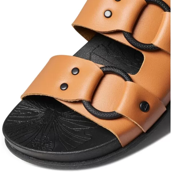 imageReef Womens Cushion Vera Cruz Slide SandalBlackCognac