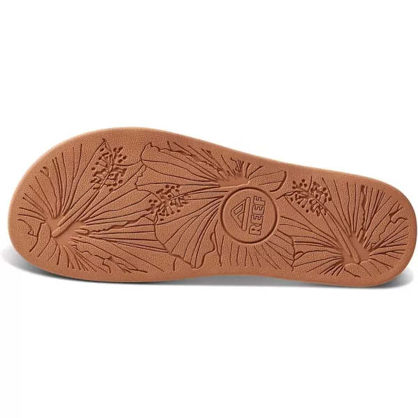 imageReef Womens Cushion Vera Cruz Slide SandalNatural