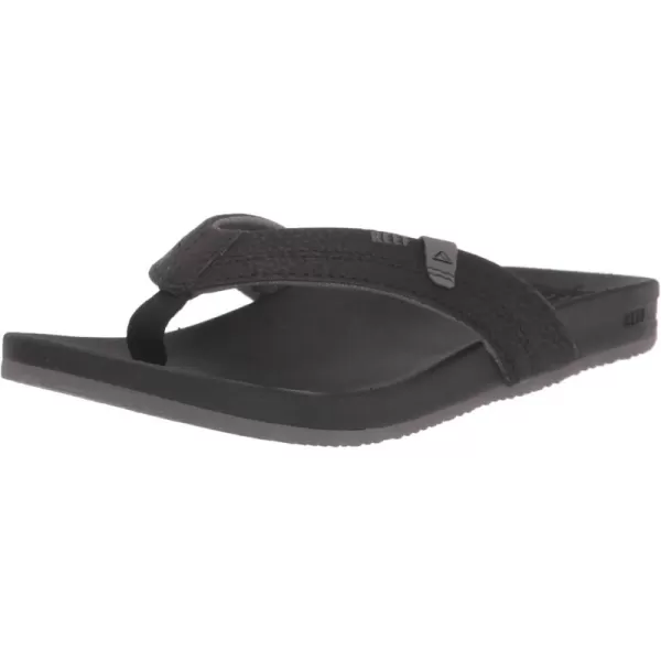 imageREEF Boys Kids Cushion Spring FlipFlopBlack