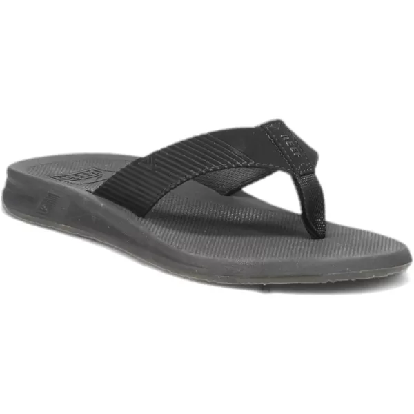 imageREEF Mens Phantom Ii FlipFlopBlackBlack