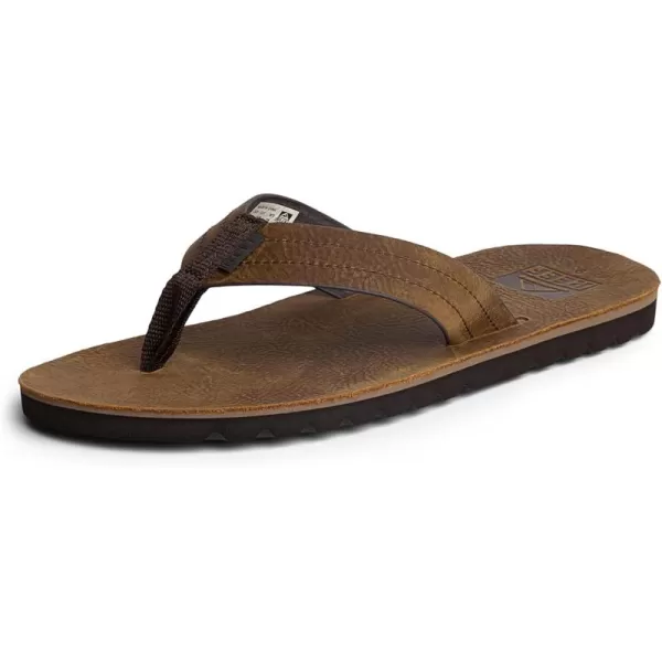 imageREEF Mens Voyage Le FlipFlopDark Brown
