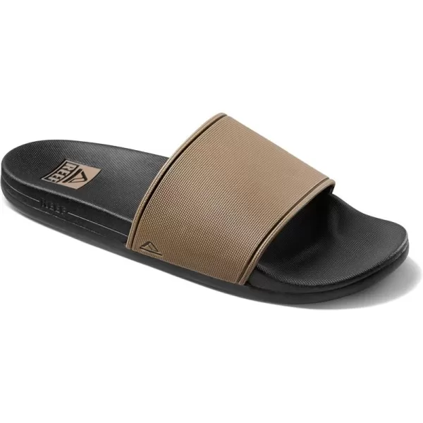 imageReef Mens Cushion Slide Sport SandalFossilGrey