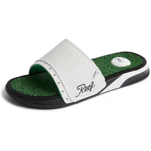 imageReef Mens Mulligan Slide SandalGreen