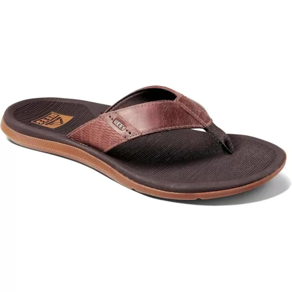 imageReef Mens Santa Ana Le Flip FlopBrown