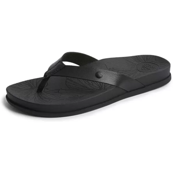 imageReef Womens Cushion Porto Cruz SandalBlack Night