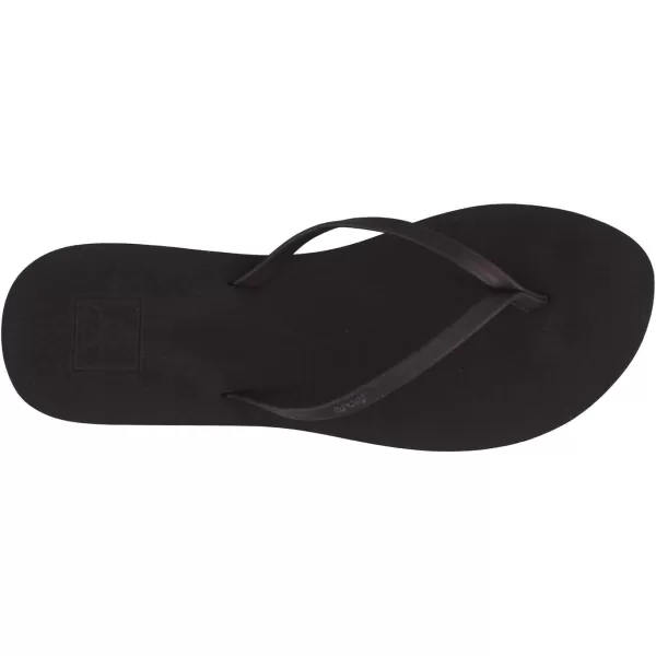 imageREEF Bliss Nights Womens Flip Flop Super Lightweight and Soft Footbed Thin Strap Beach SandalBlack