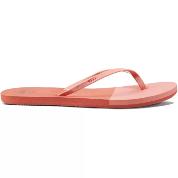 imageREEF Bliss Nights Womens Flip Flop Super Lightweight and Soft Footbed Thin Strap Beach SandalPaprika