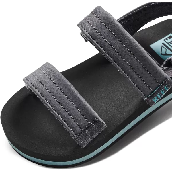 imageREEF Boys Kids Ahi Convertible Sport SandalGreyAquifer