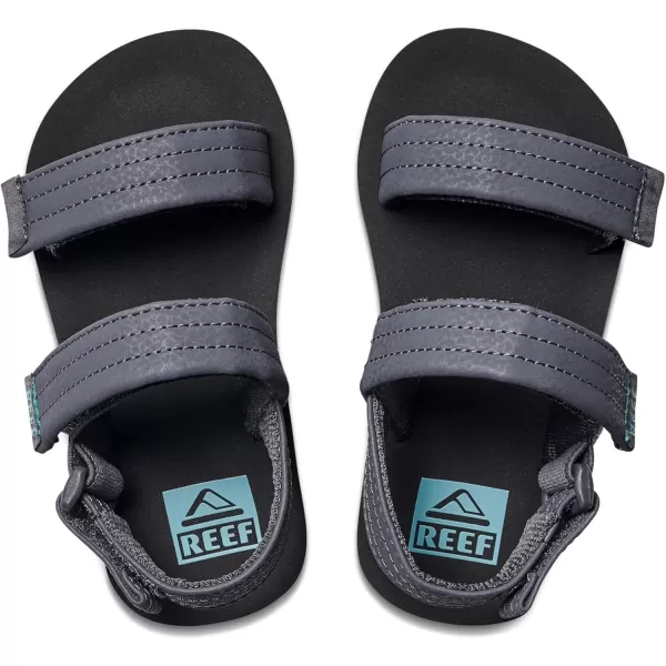 imageREEF Boys Kids Ahi Convertible Sport SandalGreyAquifer