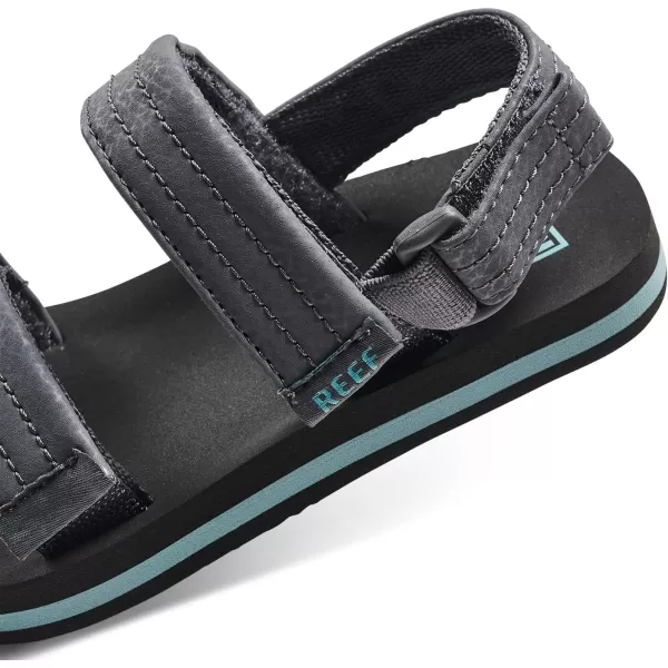 imageREEF Boys Kids Ahi Convertible Sport SandalGreyAquifer
