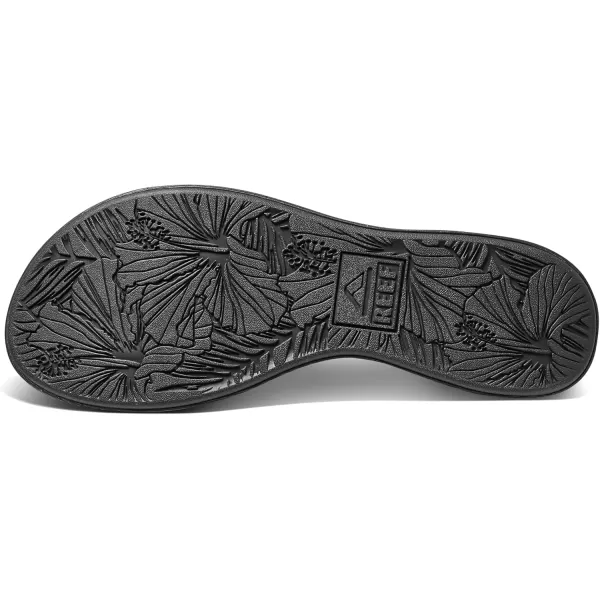 imageREEF Cushion Cloud Womens Flip Flop Super Soft Molded Footbed Arch SupportBlack