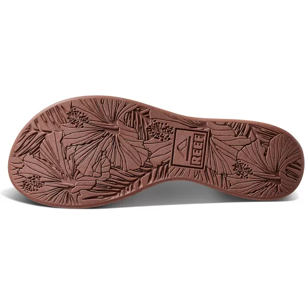 imageREEF Cushion Cloud Womens Flip Flop Super Soft Molded Footbed Arch SupportEspresso