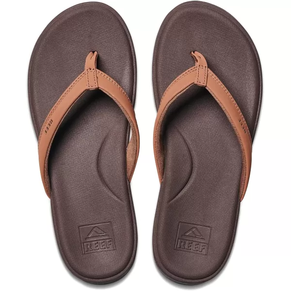 imageREEF Cushion Cloud Womens Flip Flop Super Soft Molded Footbed Arch SupportEspresso
