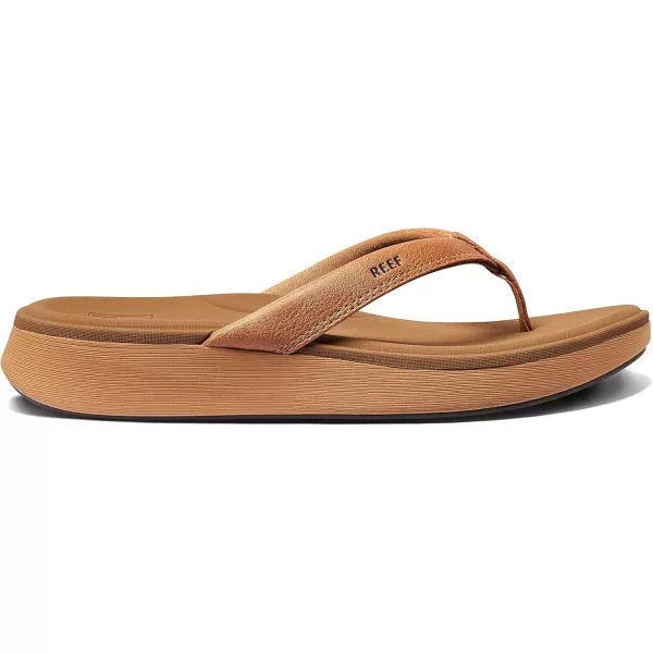 imageREEF Cushion Cloud Womens Flip Flop Super Soft Molded Footbed Arch SupportNatural