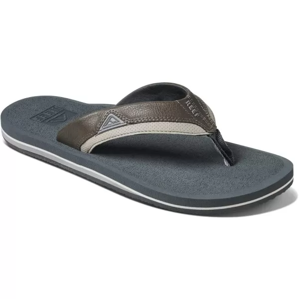 imageREEF Cushion Dawn Mens Flip Flop Instant Comfort Ultra Soft FootbedGrey