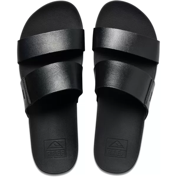 imageREEF Cushion Vista Hi Womens Platform Fashion Sandal Arch Support Ultra Soft Cushion FootbedBlackBlack