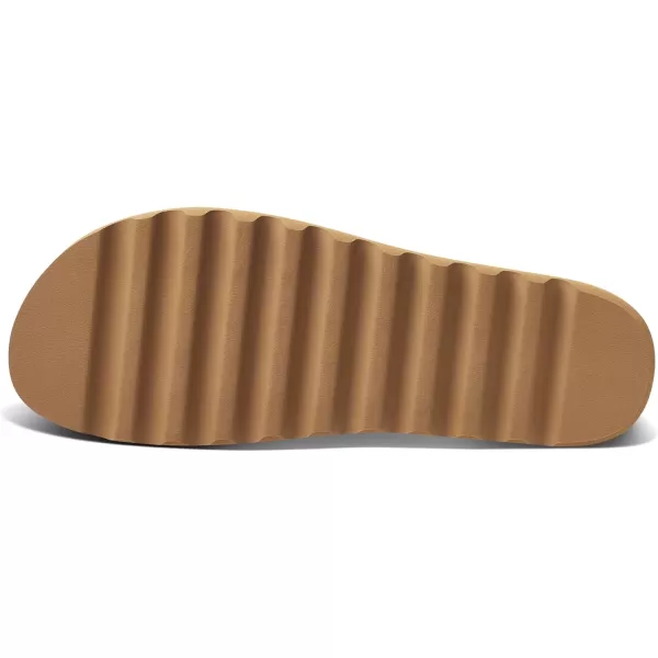 imageREEF Cushion Vista Hi Womens Platform Fashion Sandal Arch Support Ultra Soft Cushion FootbedChocolate